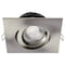 Satco 12W LED Downlight, Gimbal 4 in, CCT Select, Square, Remote Driver, Brushed Nickel, 850L 120V S11623R1 - alternate 5